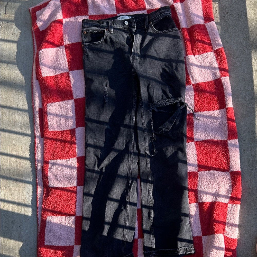 Abercrombie distressed denim